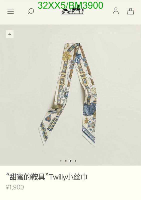 Hermes-Scarf Code: BM3900 $: 32USD