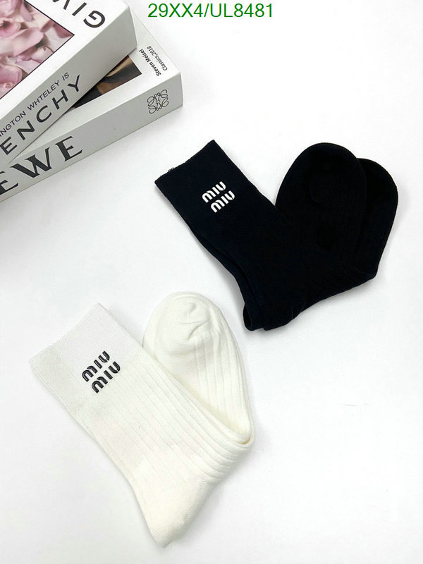 Miu Miu-Sock Code: UL8481 $: 29USD