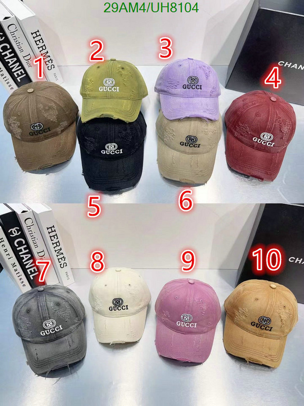 Gucci-Cap(Hat) Code: UH8104 $: 29USD