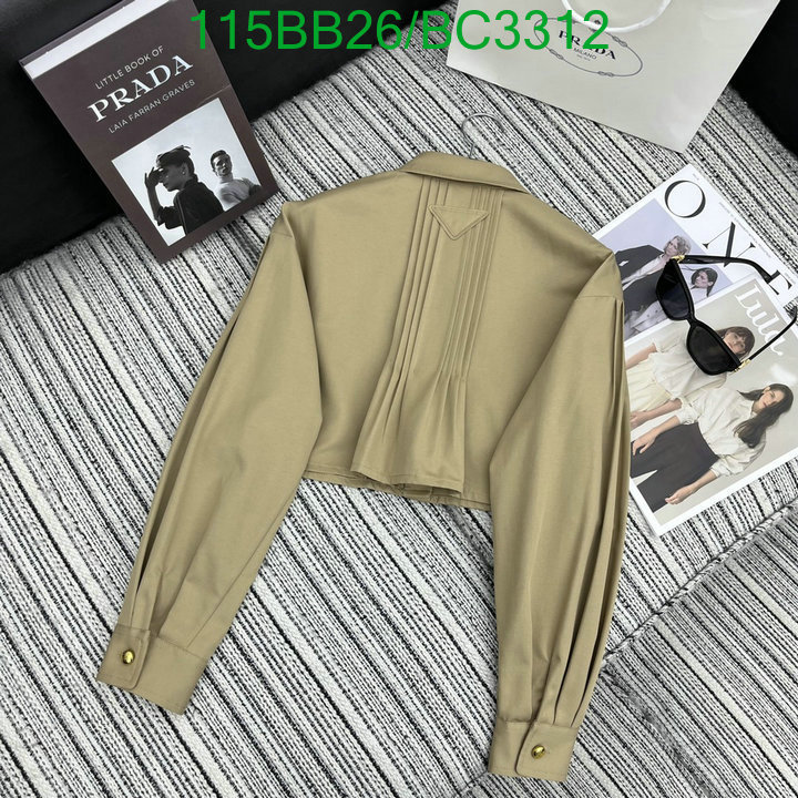 Prada-Clothing Code: BC3312 $: 115USD