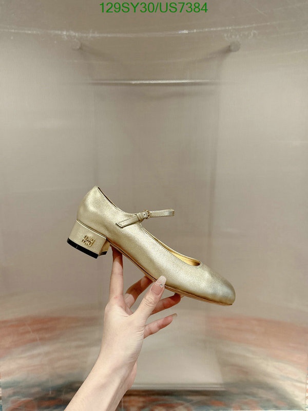 Miu Miu-Women Shoes Code: US7384 $: 129USD