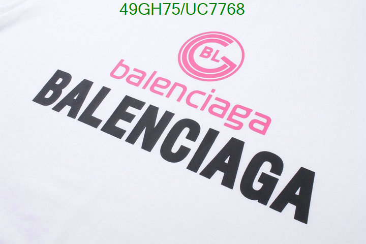 Balenciaga-Clothing Code: UC7768 $: 49USD