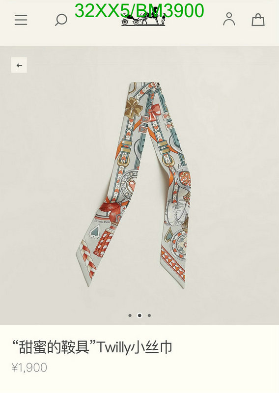 Hermes-Scarf Code: BM3900 $: 32USD