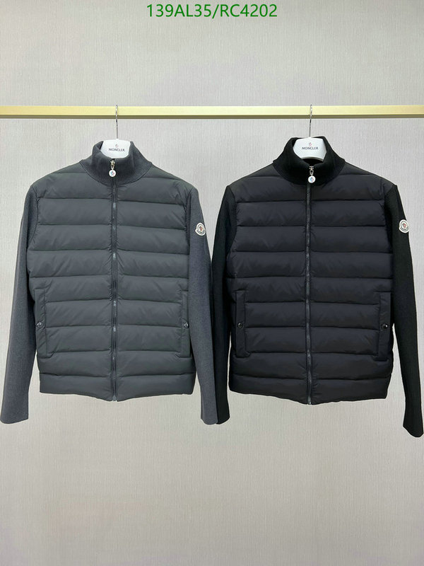 Moncler-Down jacket Men Code: RC4202 $: 139USD