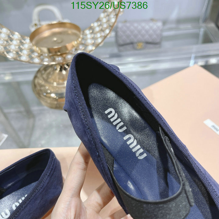 Miu Miu-Women Shoes Code: US7386 $: 115USD