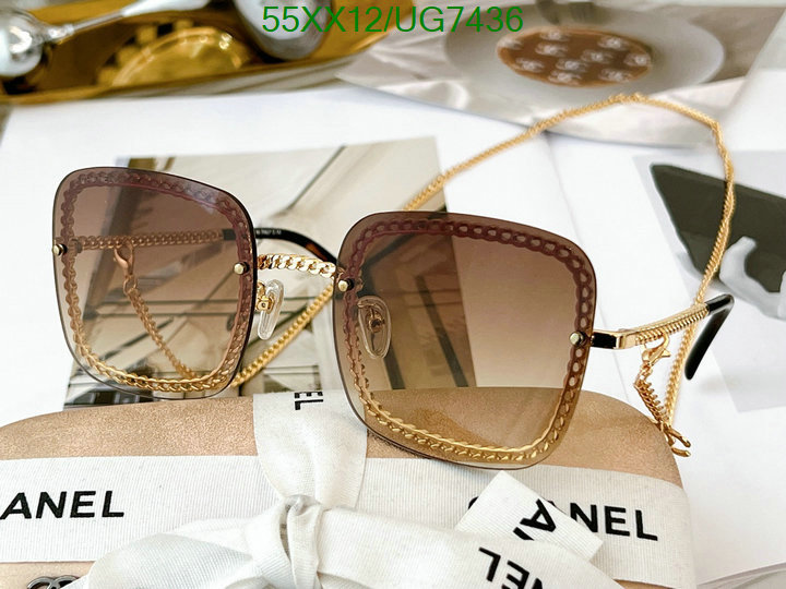 Chanel-Glasses Code: UG7436 $: 55USD