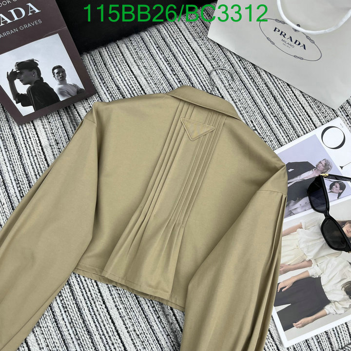 Prada-Clothing Code: BC3312 $: 115USD