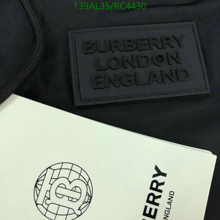Burberry-Clothing Code: RC4430 $: 139USD