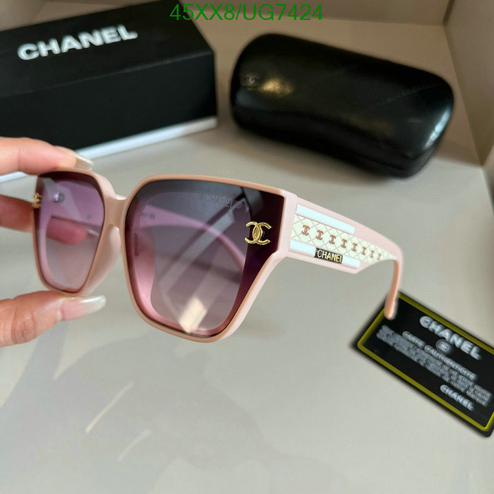 Chanel-Glasses Code: UG7424 $: 45USD