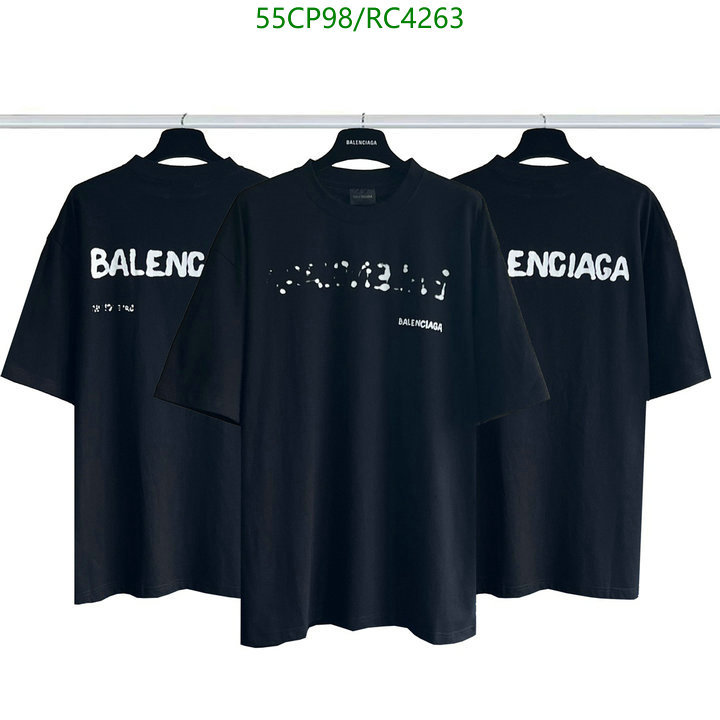 Balenciaga-Clothing Code: RC4263 $: 55USD