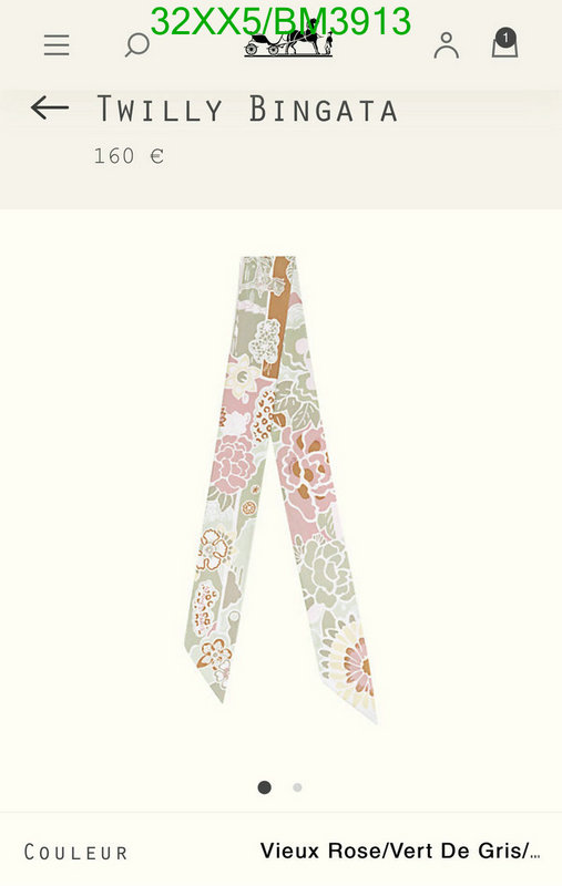 Hermes-Scarf Code: BM3913 $: 32USD