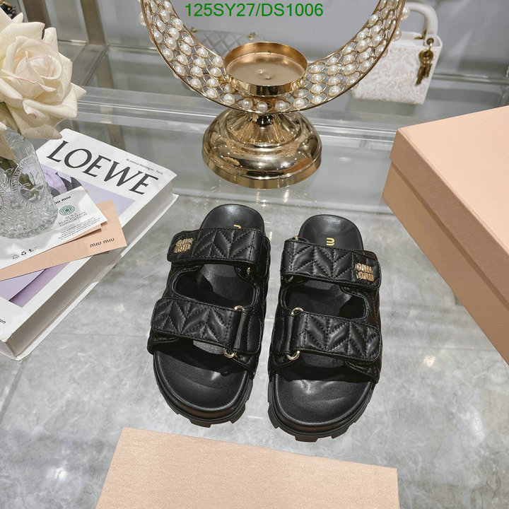 Miu Miu-Women Shoes Code: DS1006 $: 125USD