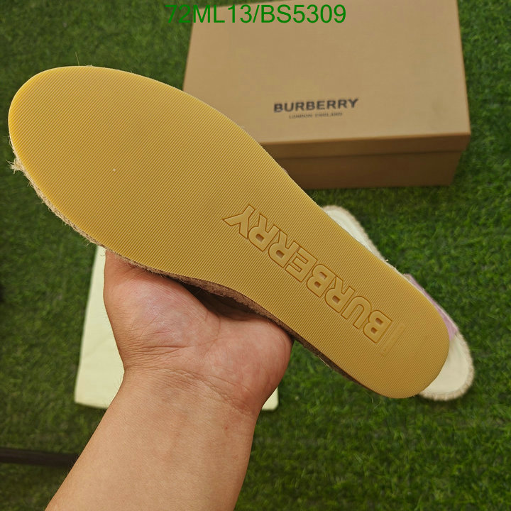 Burberry-Women Shoes Code: BS5309 $: 72USD