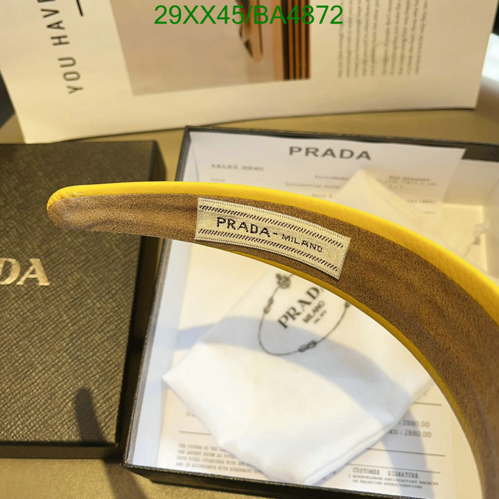 Prada-Headband Code: BA4872 $: 29USD