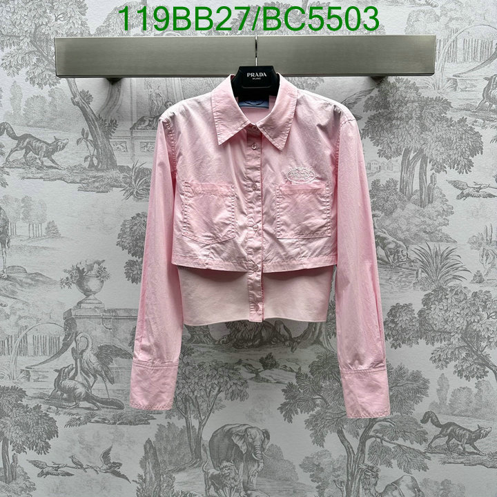 Prada-Clothing Code: BC5503 $: 119USD