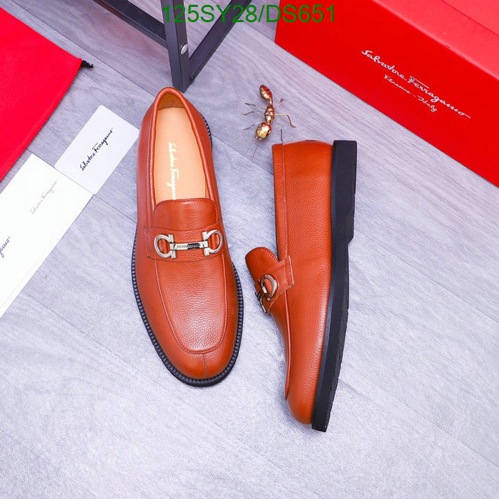 Ferragamo-Men shoes Code: DS651 $: 125USD