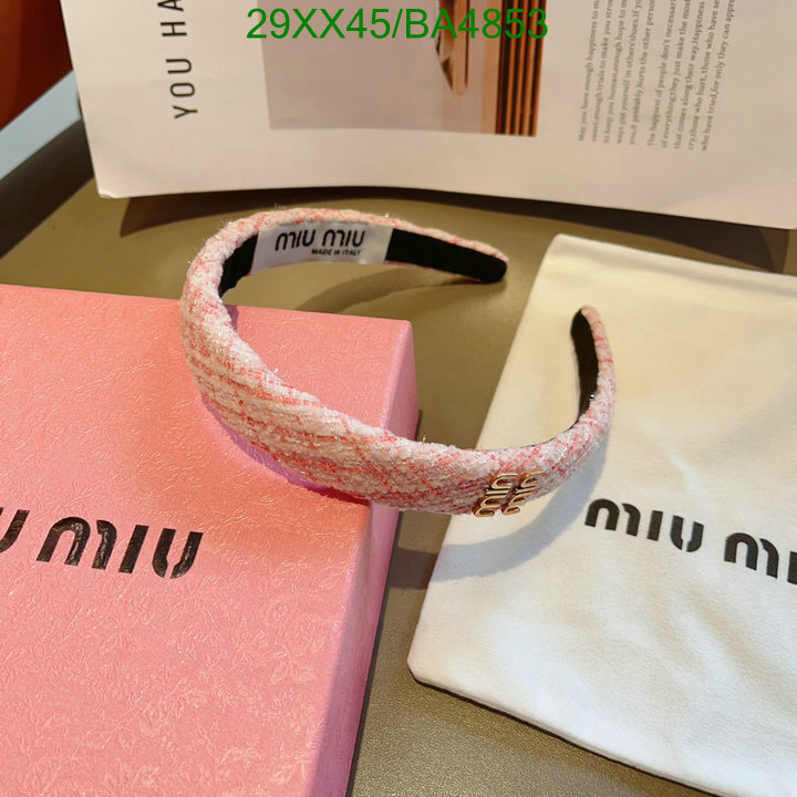 MIU MIU-Headband Code: BA4853 $: 29USD