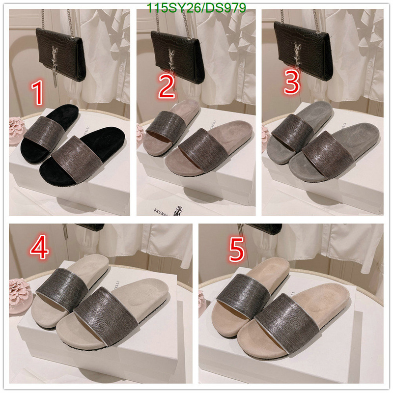 Brunello Cucinelli-Women Shoes Code: DS979 $: 115USD