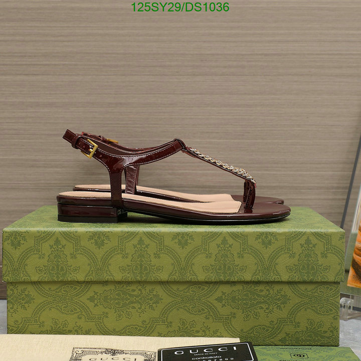 Gucci-Women Shoes Code: DS1036 $: 125USD