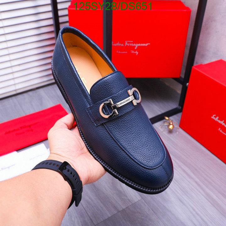 Ferragamo-Men shoes Code: DS651 $: 125USD