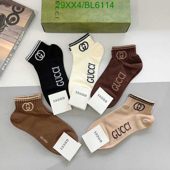 Gucci-Sock Code: BL6114 $: 29USD