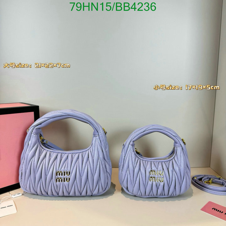 Miu Miu-Bag-4A Quality Code: BB4236