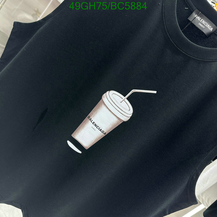 Balenciaga-Clothing Code: BC5884 $: 49USD