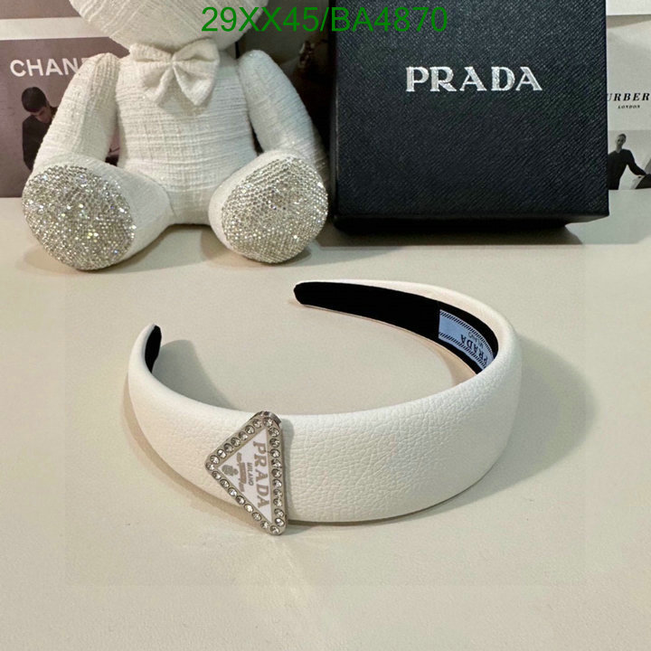 Prada-Headband Code: BA4870 $: 29USD