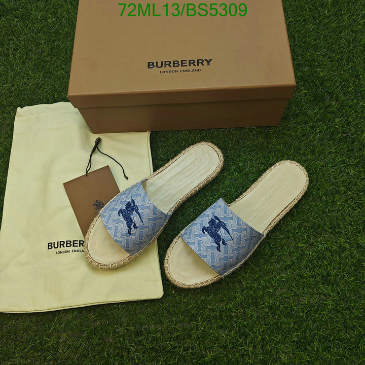 Burberry-Women Shoes Code: BS5309 $: 72USD