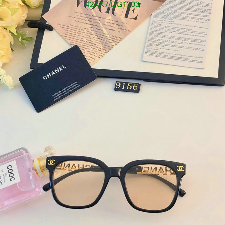 Chanel-Glasses Code: DG1303 $: 42USD