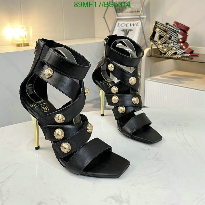 Balmain-Women Shoes Code: BS5314 $: 89USD