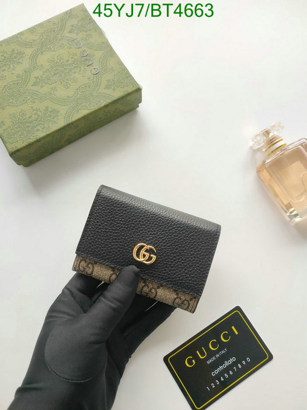 Gucci-Wallet-4A Quality Code: BT4663 $: 45USD