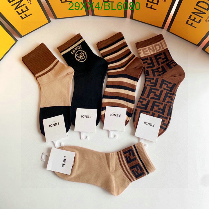 Fendi-Sock Code: BL6080 $: 29USD