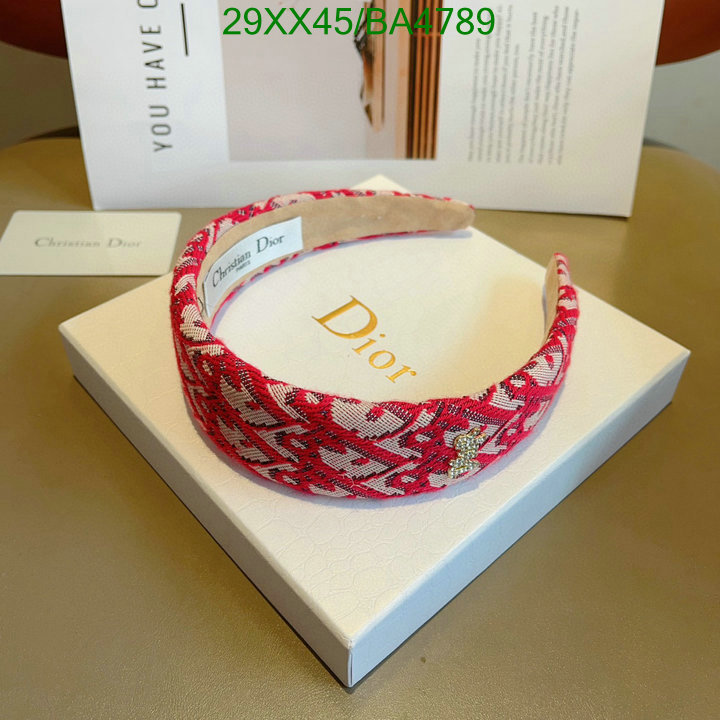 Dior-Headband Code: BA4789 $: 29USD