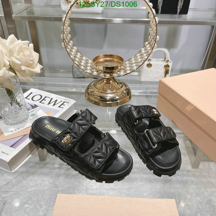 Miu Miu-Women Shoes Code: DS1006 $: 125USD