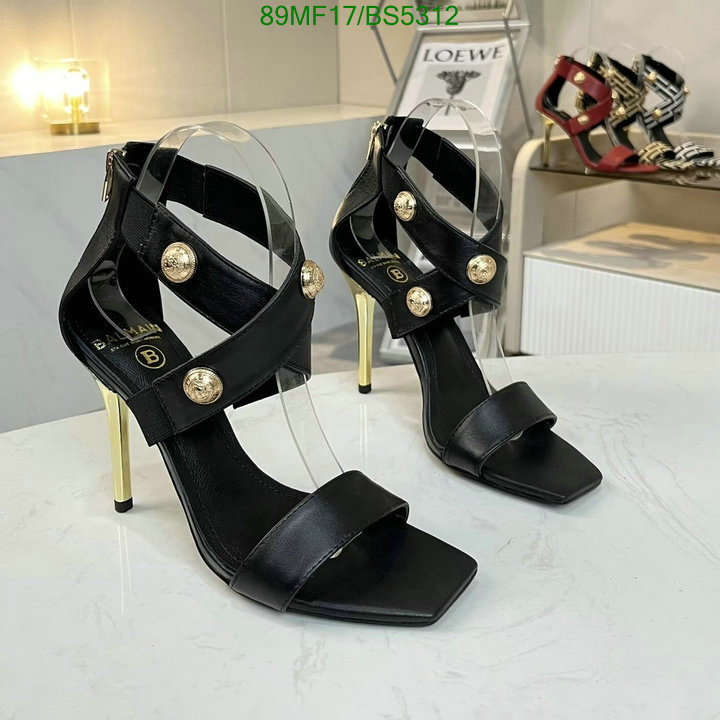 Balmain-Women Shoes Code: BS5312 $: 89USD