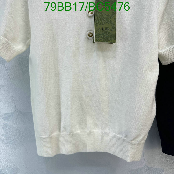 Gucci-Clothing Code: BC5476 $: 79USD