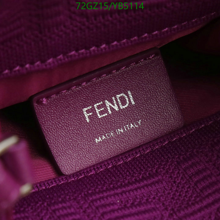 Fendi-Bag-4A Quality Code: YB5114 $: 72USD