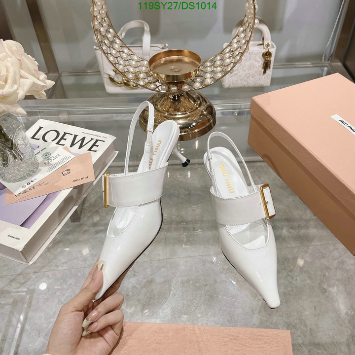 Miu Miu-Women Shoes Code: DS1014 $: 119USD