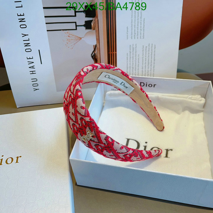 Dior-Headband Code: BA4789 $: 29USD