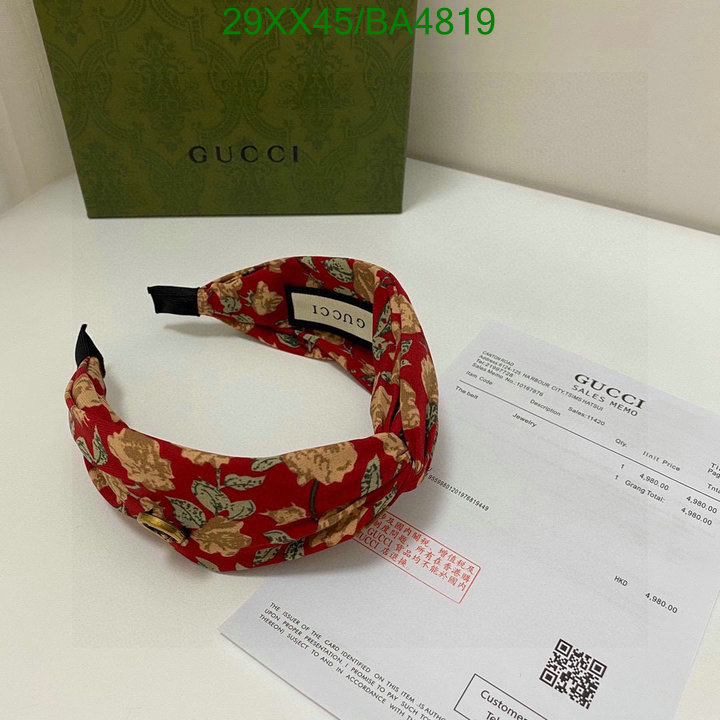 Gucci-Headband Code: BA4819 $: 29USD