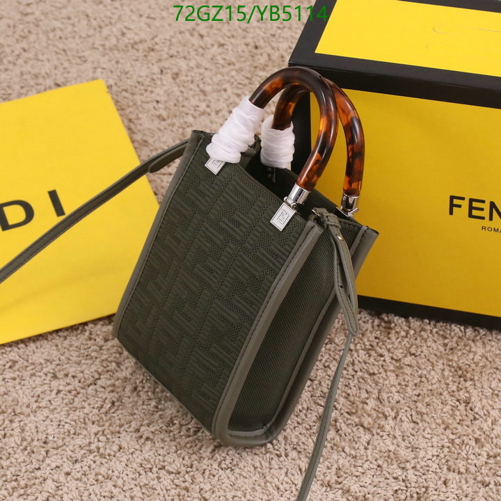 Fendi-Bag-4A Quality Code: YB5114 $: 72USD