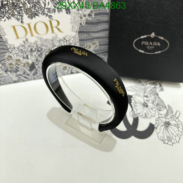 Prada-Headband Code: BA4863 $: 29USD