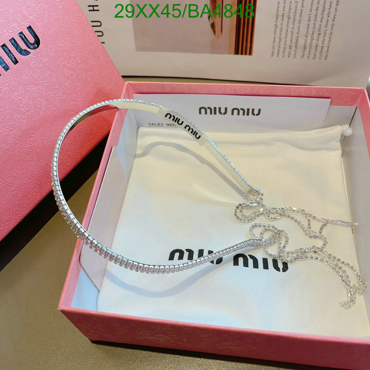 MIU MIU-Headband Code: BA4848 $: 29USD