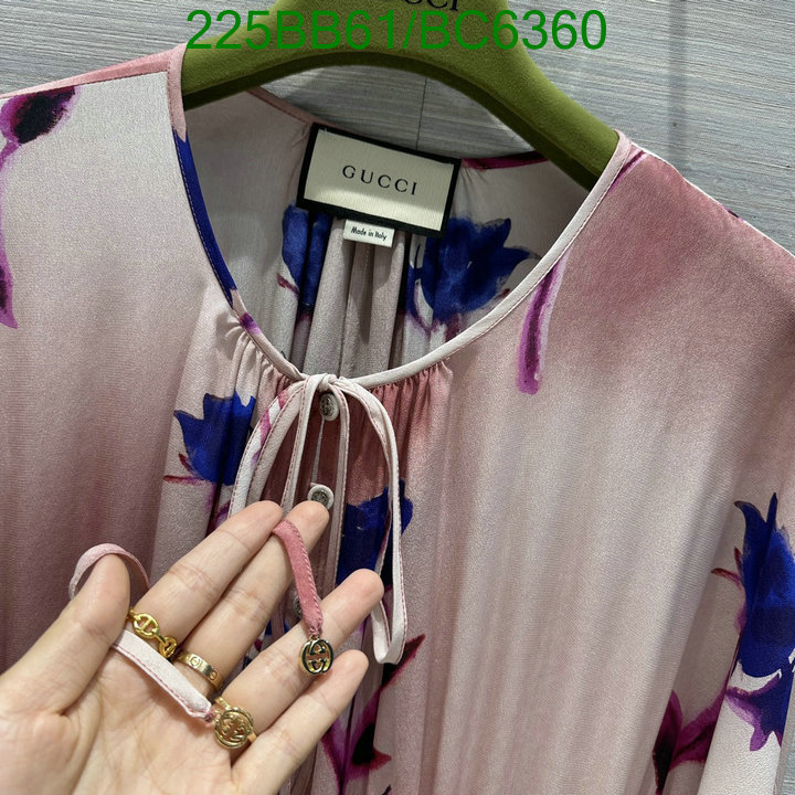 Gucci-Clothing Code: BC6360 $: 225USD