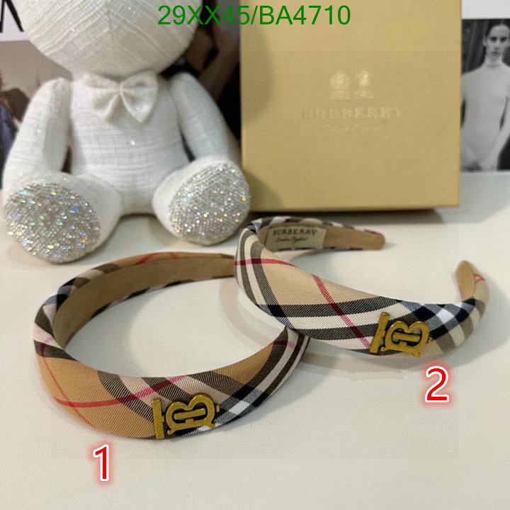 Burberry-Headband Code: BA4710 $: 29USD