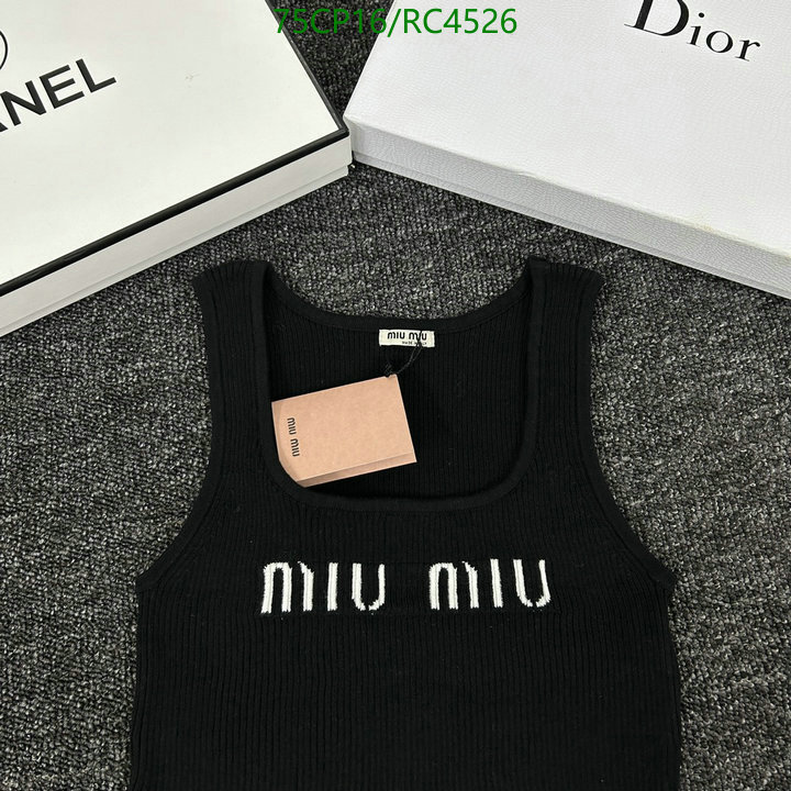 MIUMIU-Clothing Code: RC4526 $: 75USD