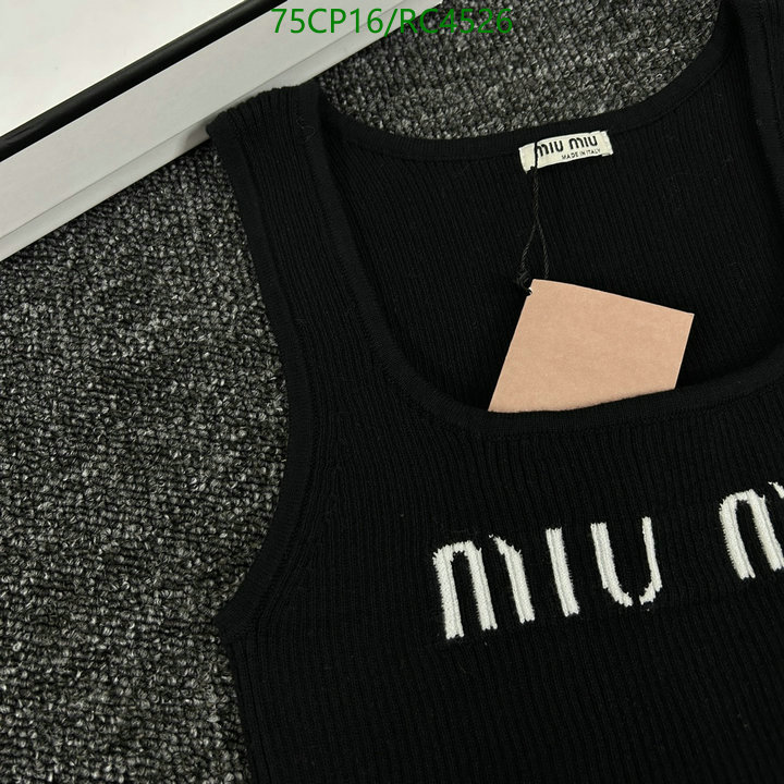 MIUMIU-Clothing Code: RC4526 $: 75USD