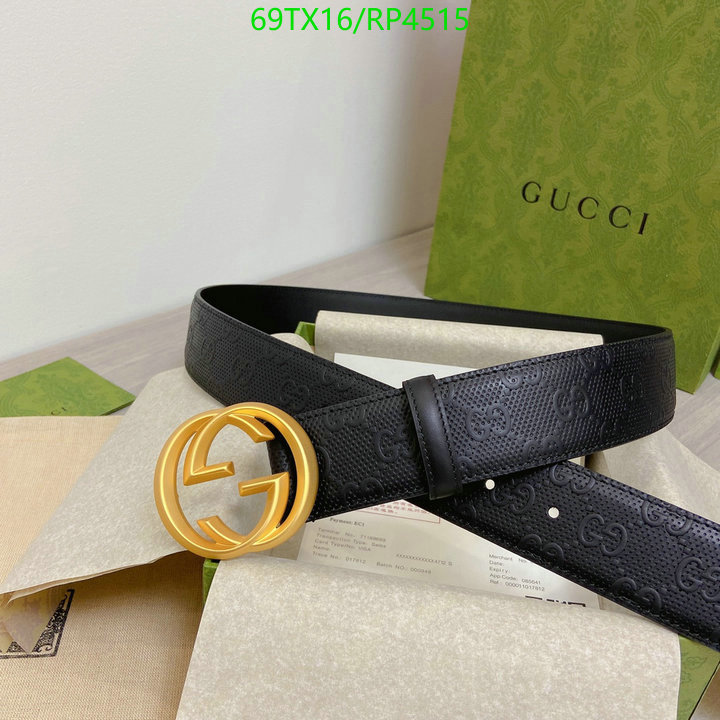 Gucci-Belts Code: RP4515 $: 69USD