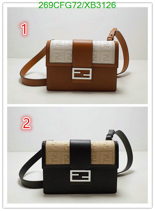 Fendi-Bag-Mirror Quality Code: XB3126 $: 269USD